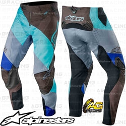 Alpinestars Techstar Venom Black Turquoise Blue Pants Trousers