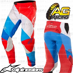 Alpinestars  Techstar Venom Red White Blue Pants Trousers