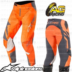 Alpinestars Techstar Factory Anthracite Orange Fluo Pants Trousers