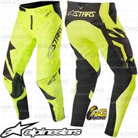 Alpinestars  Techstar Factory Black Yellow Fluo Pants Trousers