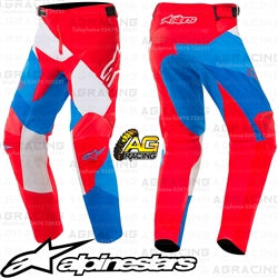 Alpinestars Racer Venom Red White Blue Youth Children's Pants Trousers