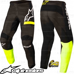 Alpinestars  Racer Chaser Black Yellow Fluo Pants Youth Children's Trousers