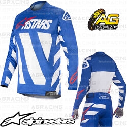 Alpinestars Racer Braap Blue White Red Race Jersey
