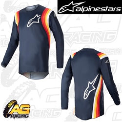 Alpinestars 2023 Fluid Corsa Night Navy Race Jersey