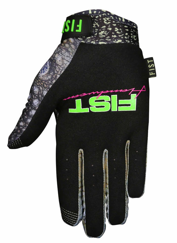Fist Croc Green Adult Gloves Motocross MTB Quad