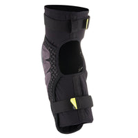 Alpinestars 2024 Sequence Knee Protectors Anthracite Yellow Flou