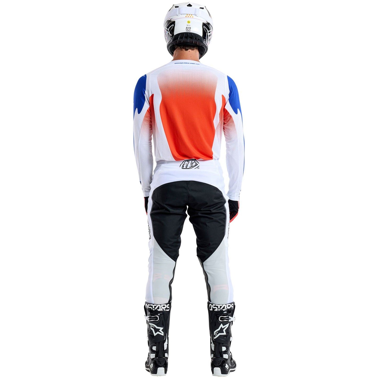 Troy Lee Designs Spring 2025 MX Combo Kit GP PRO AIR Ripple Orange Blue