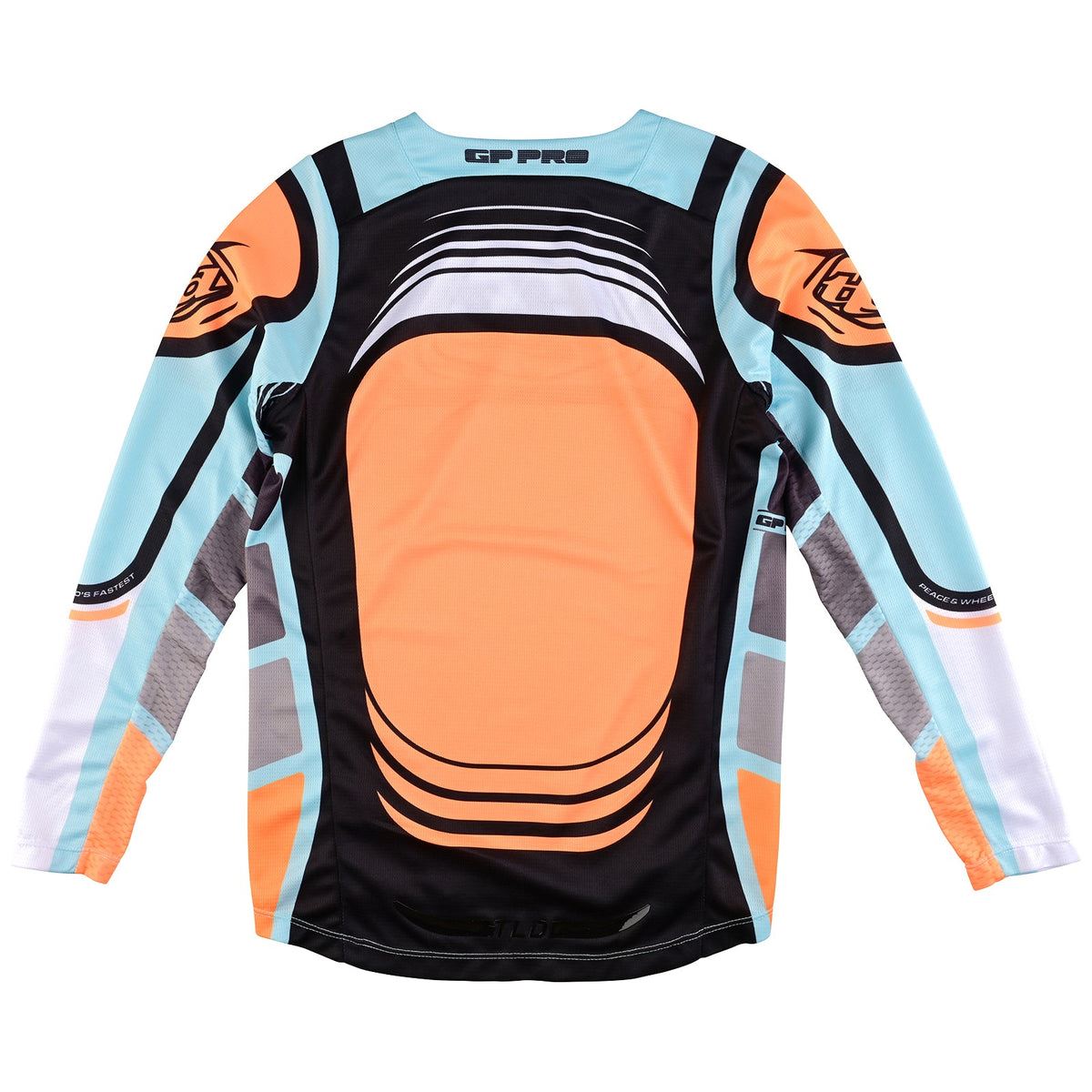 Troy Lee Designs 2025 Motocross Combo Kit Youth GP Pro Wavez Bleached Aqua