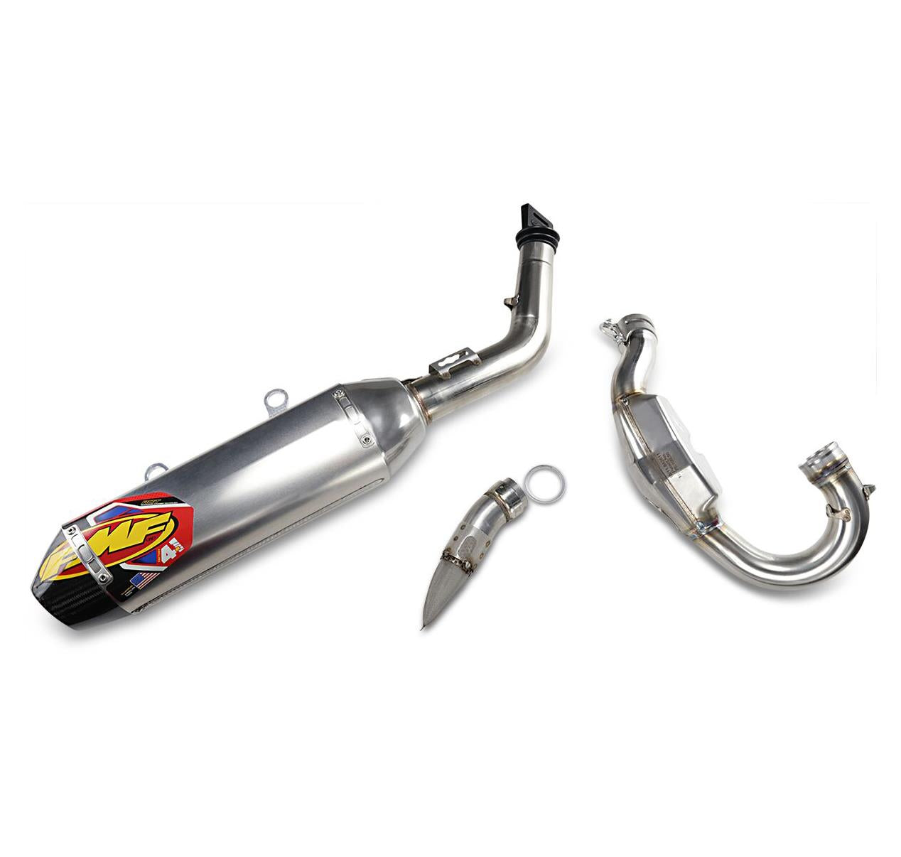 FMF Exhaust System Factory 4.1 RCT Megabomb Carbon For Husqvarna FC 250 2019-2022