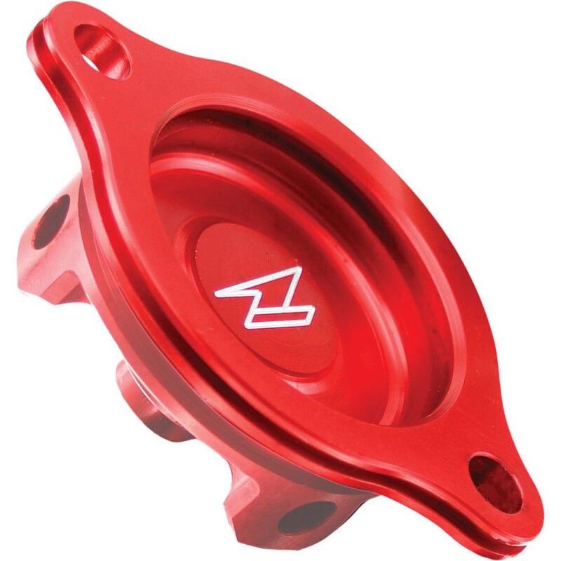 Zeta Racing Oil Filter Cover Cap Red For Honda CRF450 R CRF 450 R 2002 - 2008