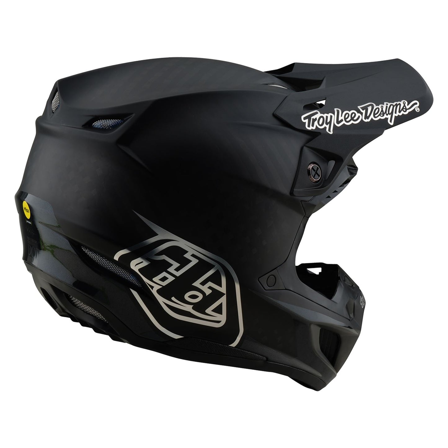 Troy Lee Designs Spring 2025 MX Helmet SE5 Carbon Mono Black