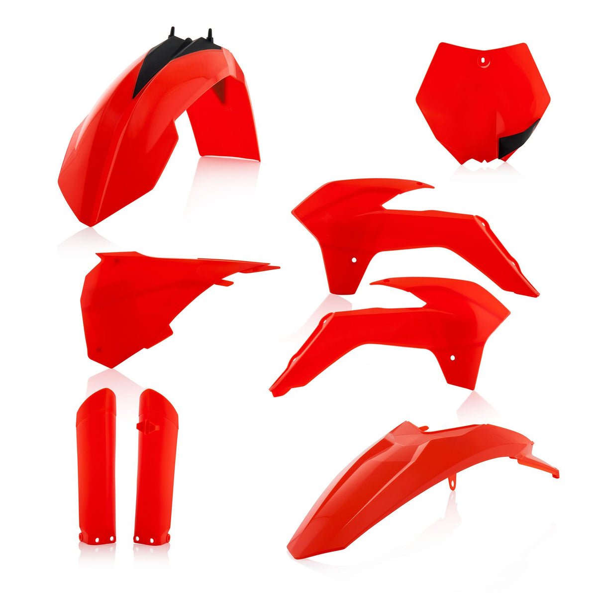 Acerbis Full Plastic Kit Orange Flou For KTM SX 85 2013-2017