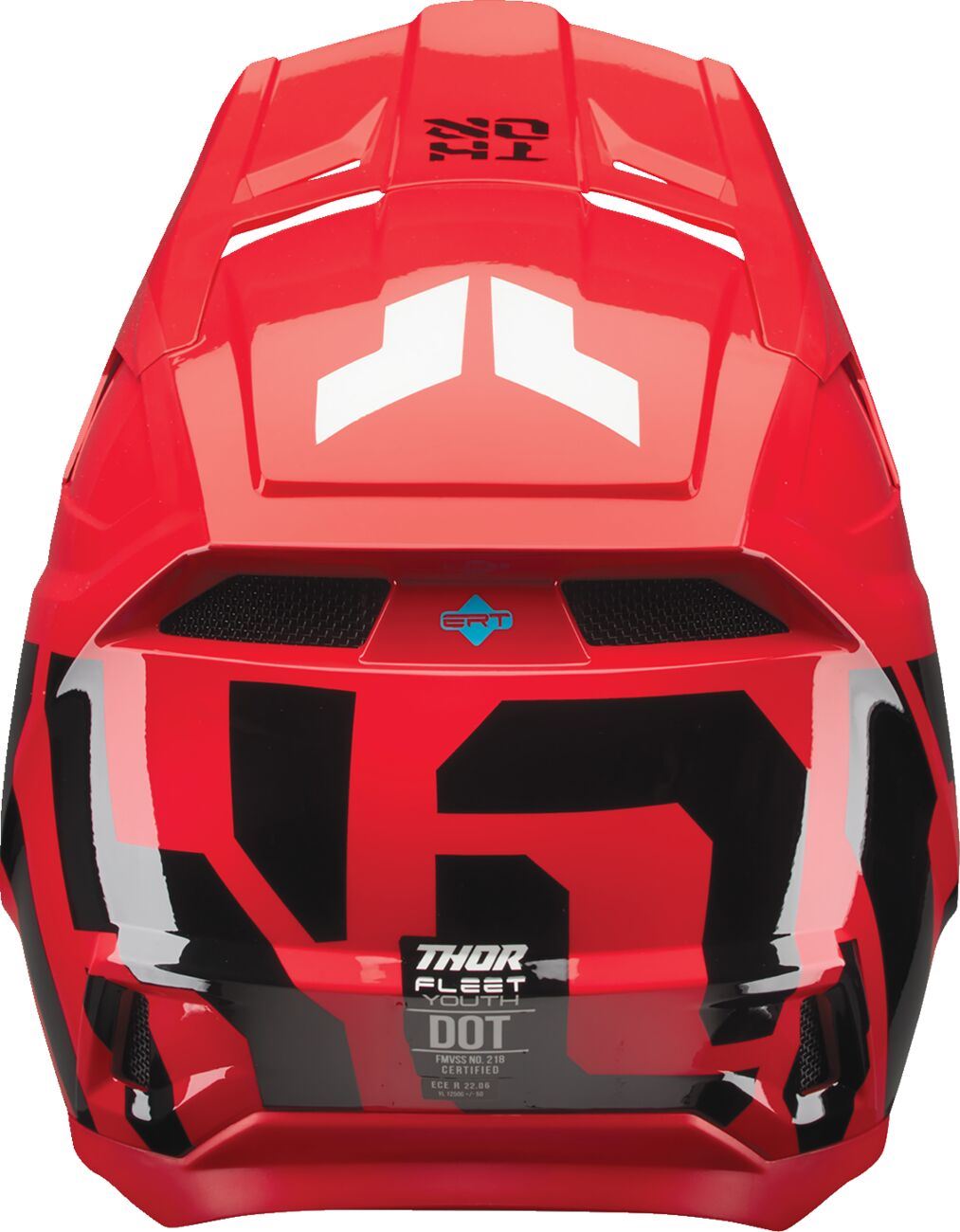 Thor MX Spring 2025 Youth Helmet Fleet Forge Red