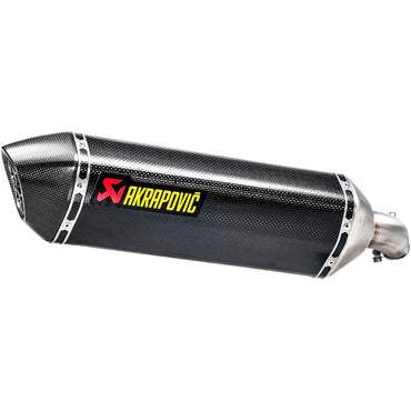Akrapovic Carbon Fiber Line Slip On Silencer For Suzuki SV 650 ABS 2016-2024
