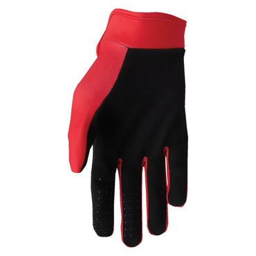 Thor 2026 Youth Launchmode Split Red MX Gloves