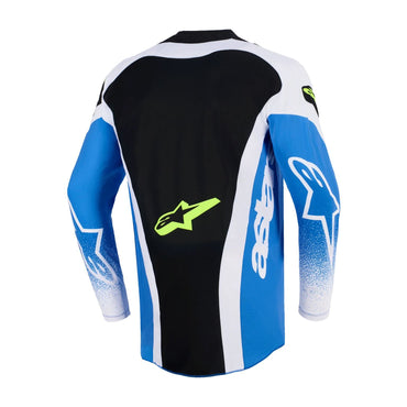 Alpinestars 2026 Techstar Knif Motocross Jersey Ucla Blue Black Yellow Flo
