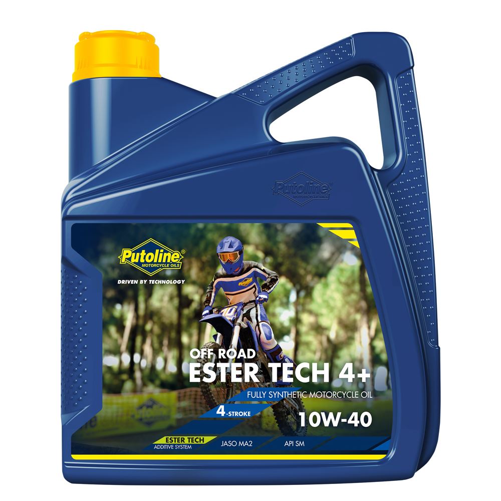 Putoline Ester Tech Off Road 4+ 10w40 4T Fully Synthetic Motorcycle Oil 4 Litre