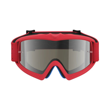 Alpinestars 2027 Youth Vision Vesta MX Goggles Red Flo Chrome Mirror Silver
