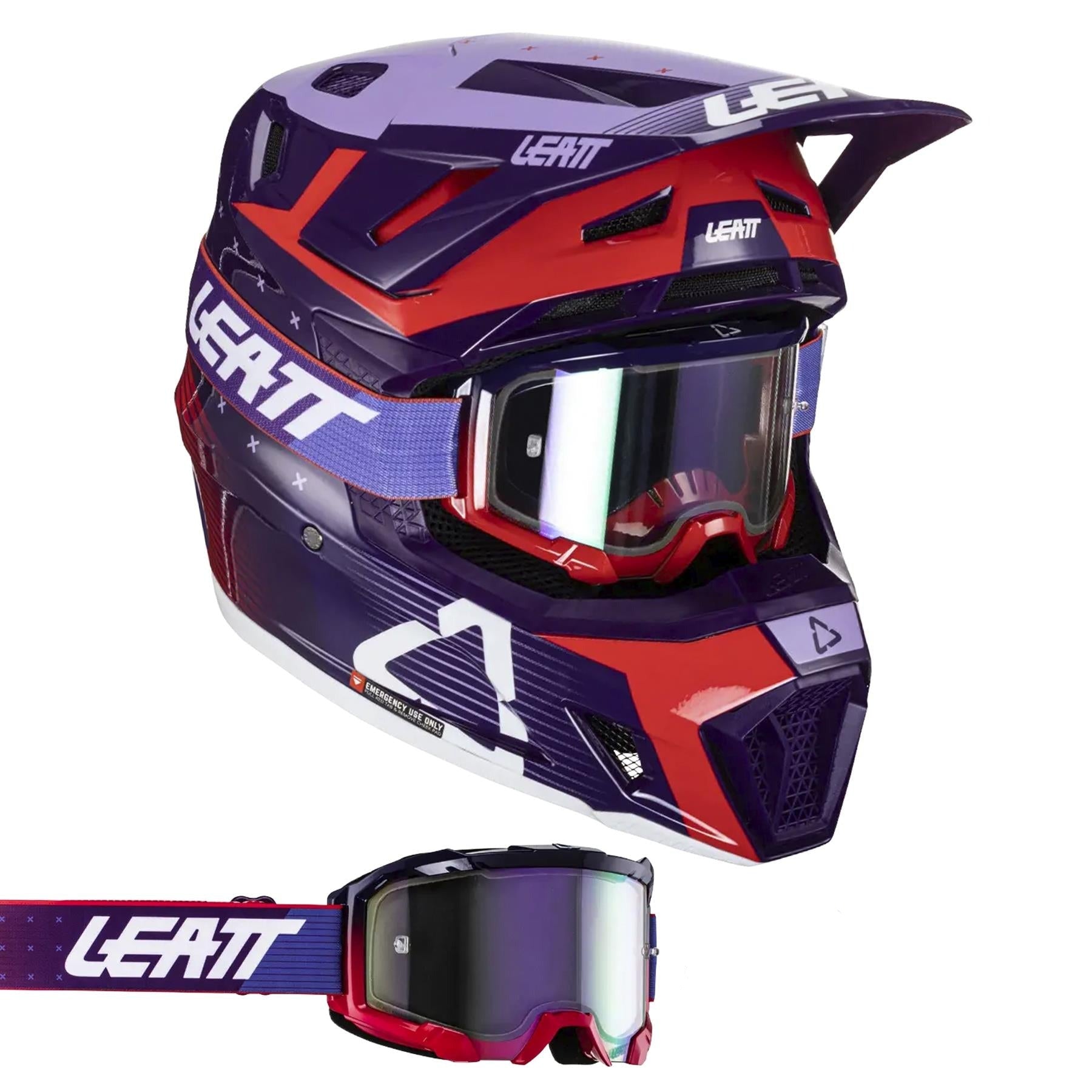 Leatt 2024 Helmet Moto 7.5 V24 Sundown