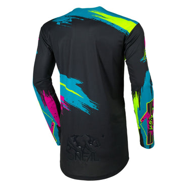 O'Neal 2026 Mayhem Reseda Black Neon Yellow MX Jersey