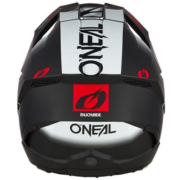 O'Neal 2024 Motocross Helmet 3SRS Hexx V.24 Black White Red