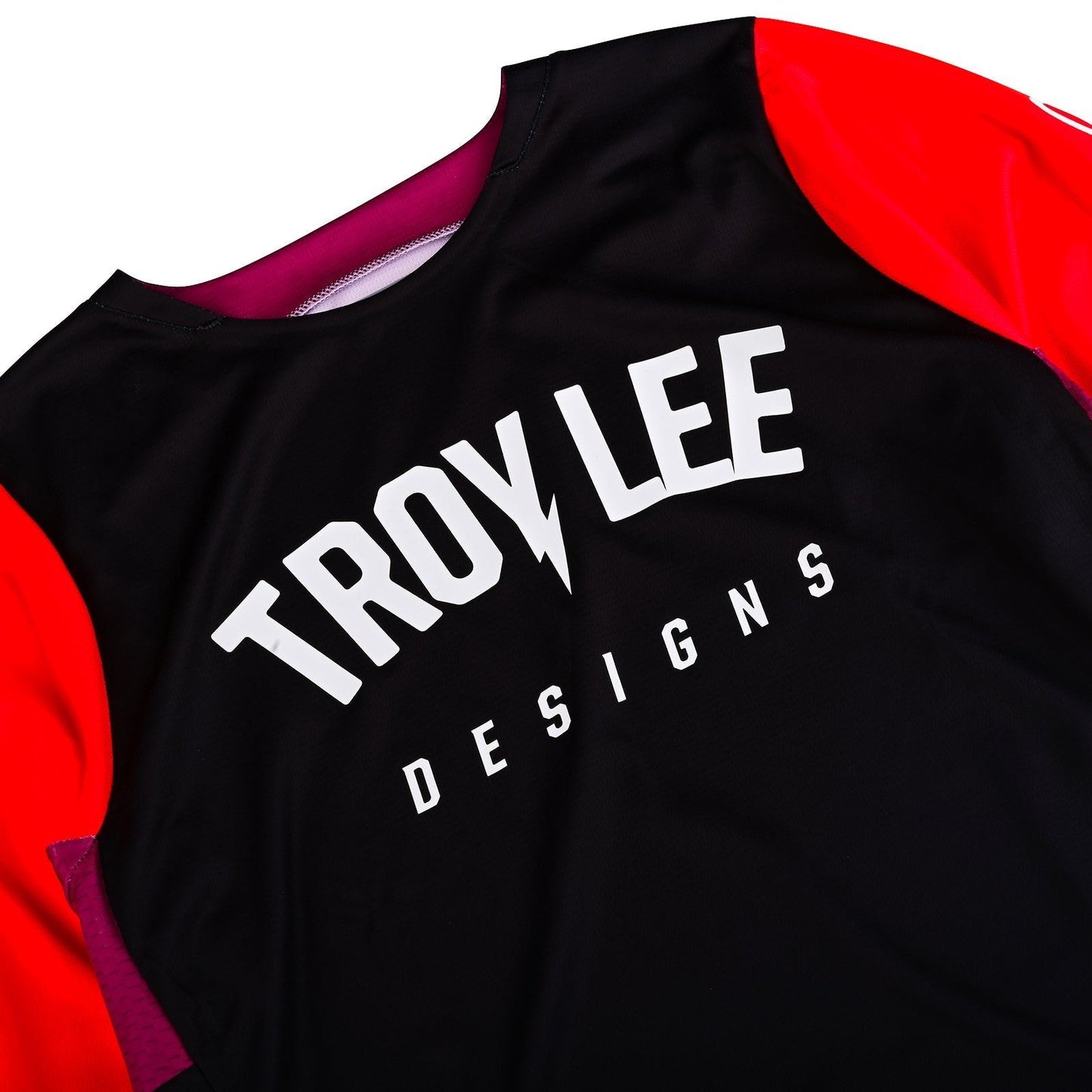 Troy Lee Designs 2025 Motocross GP PRO Boltz Jersey Black Glo Red