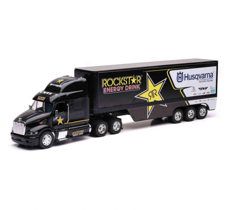 Husqvarna Rockstar Factory Racing Team Truck 1:32 Scale Model Toy