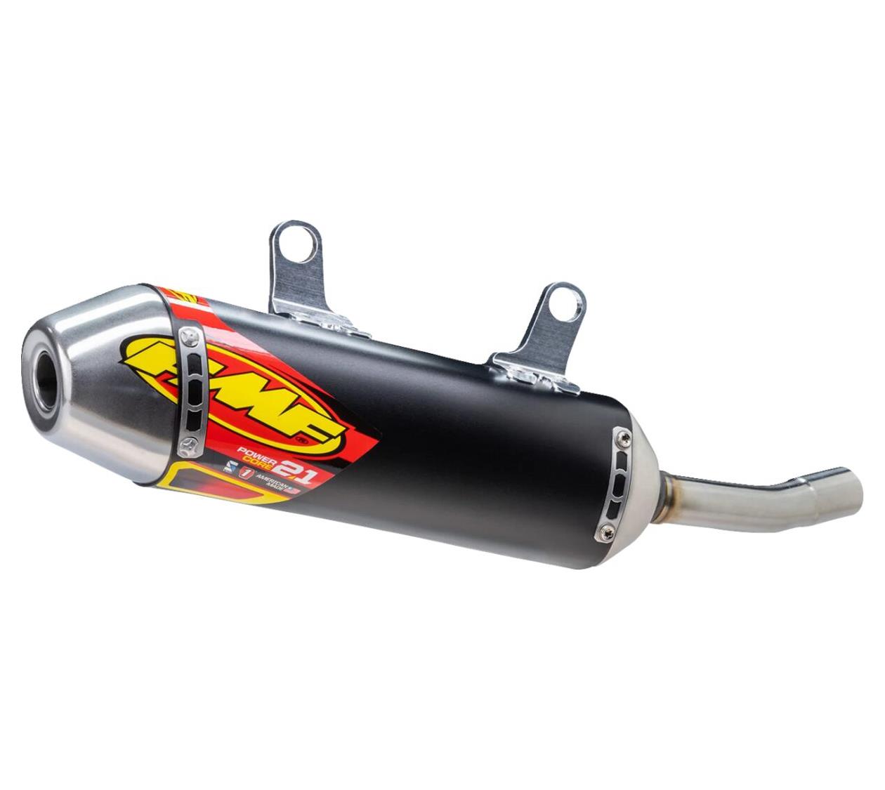 FMF Powercore 2.1 Shorty Slip-On Exhaust Silencer For KTM EXC 300 TPI Erzbergrodeo 2020-2021