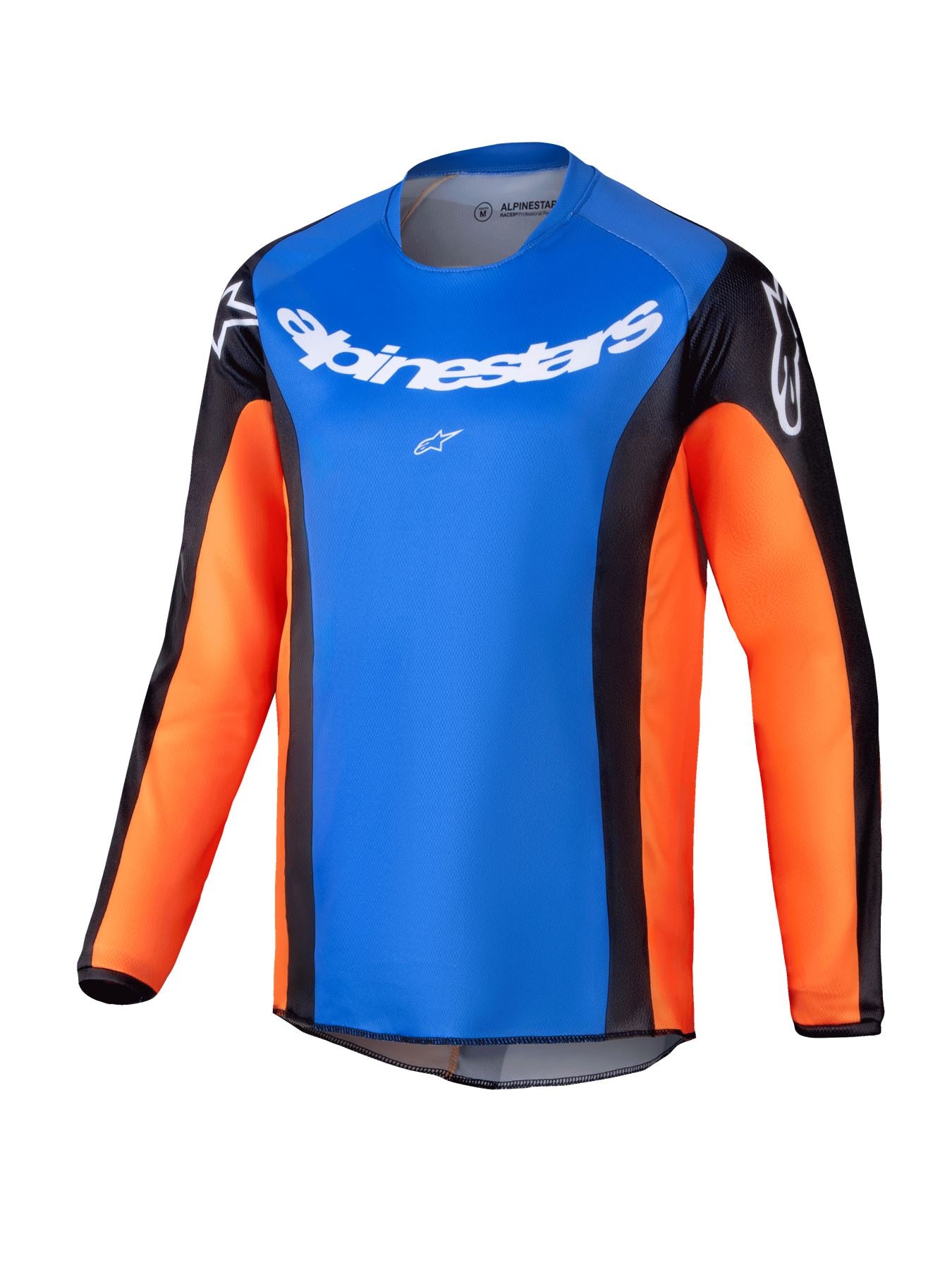 Alpinestars 2025 Racer Melt Youth Motocross Jersey Orange Blue