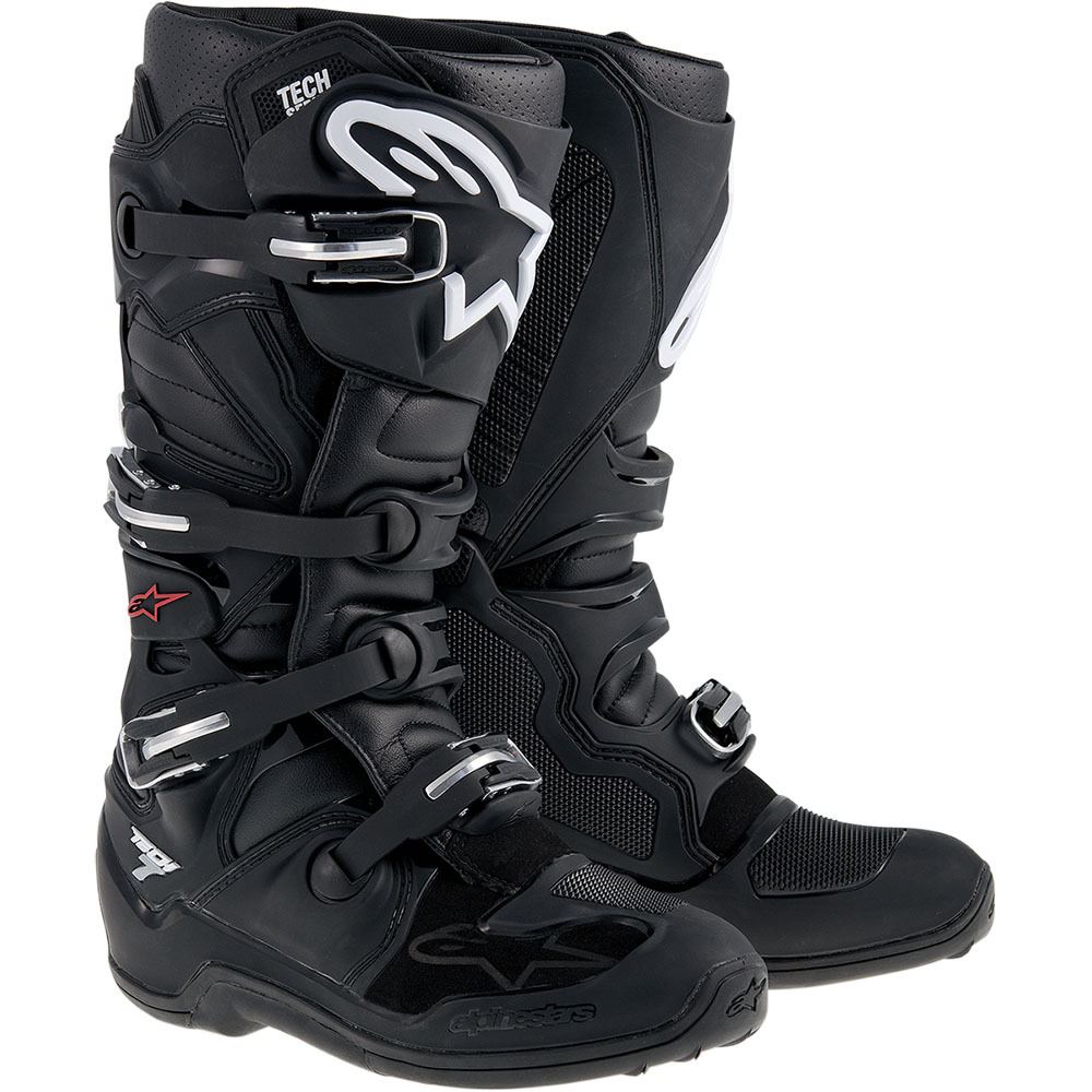 Alpinestars Tech 7 Motocross Boots Black