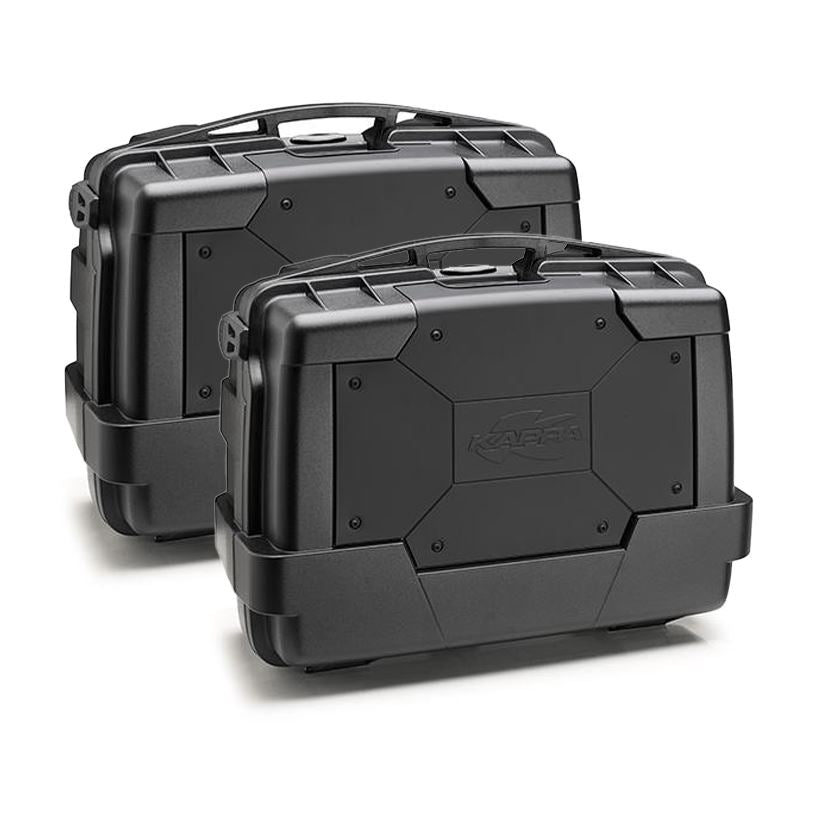 Kappa Bike Luggage GARDA Top / Side Case MONOKEY 46 Litre x2 Matt Black