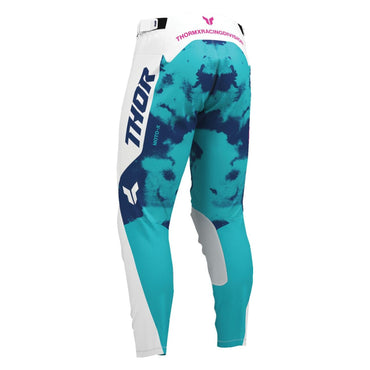 Thor 2026 Launchmode Bleach White Aqua MX Pants