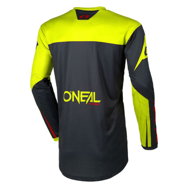 O'Neal 2026 Element Racewear Black Neon Yellow MX Jersey