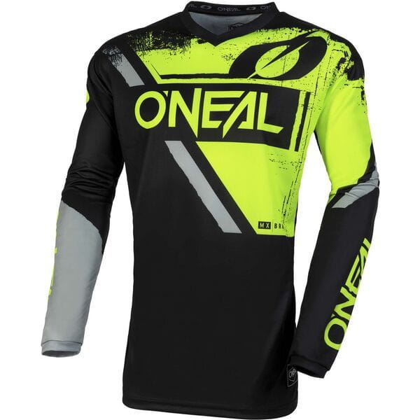 O'Neal 2024 Motocross Combo Kit Element Shocker Black Neon Yellow