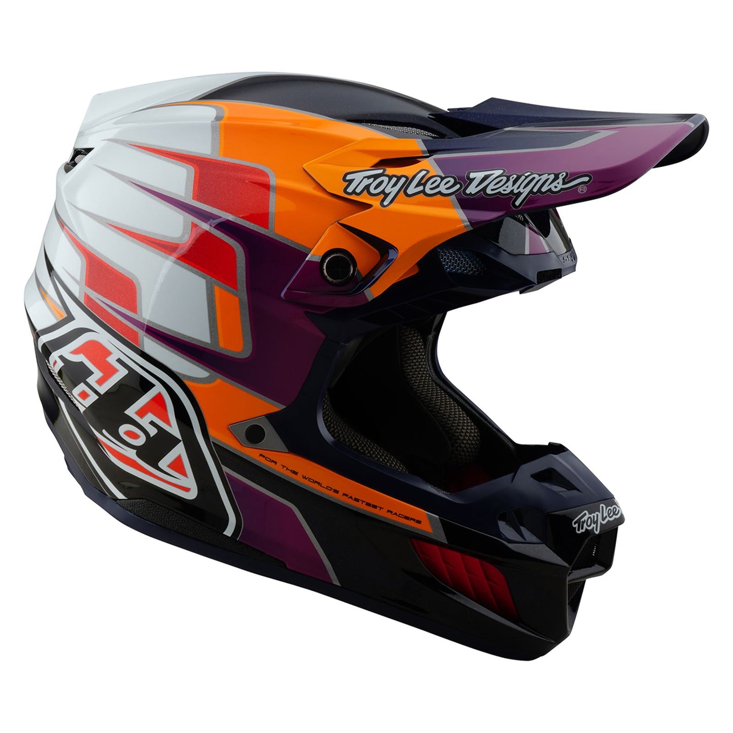 Troy Lee Designs Spring 2025 MX Helmet SE5 Carbon Speed Navy