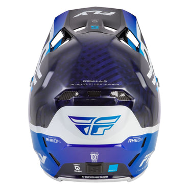 Fly Racing 2026 Motocross Helmet Formula S Byte Carbon Blue White