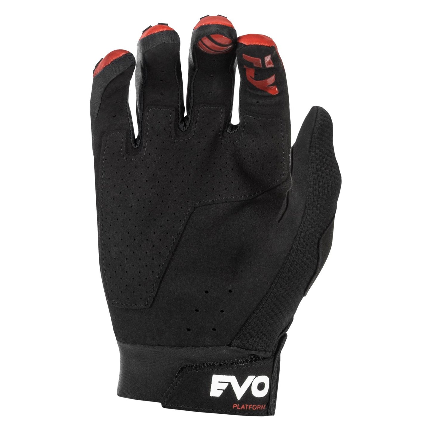 Fly Racing 2026 Motocross Gloves Evolution DST Red Black Grey