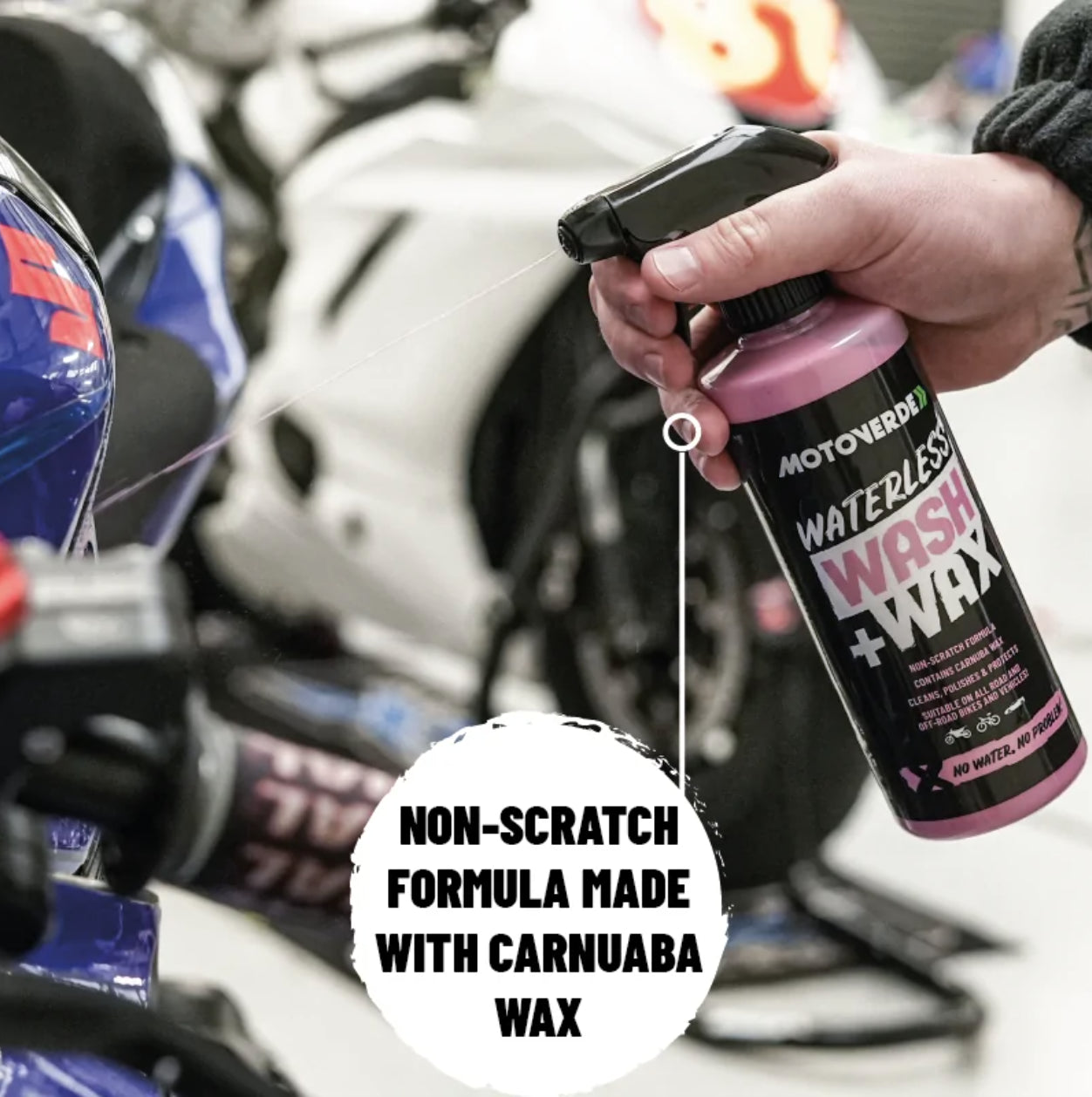 Motoverde Waterless Wash & Wax 500ML