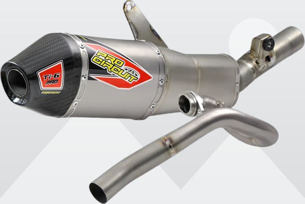 Pro Circuit Ti-6 Pro Titanium Exhaust System For Honda CRF 450 R 2021-2024