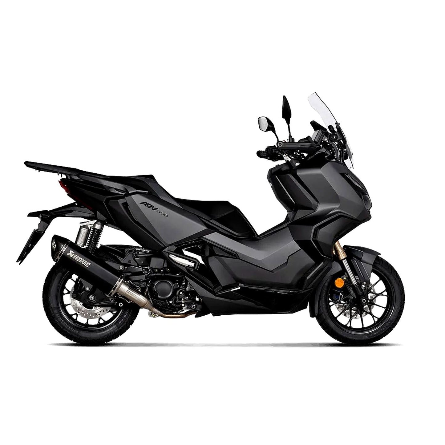 Akrapovic Stainless Steel Black Line Slip On Silencer