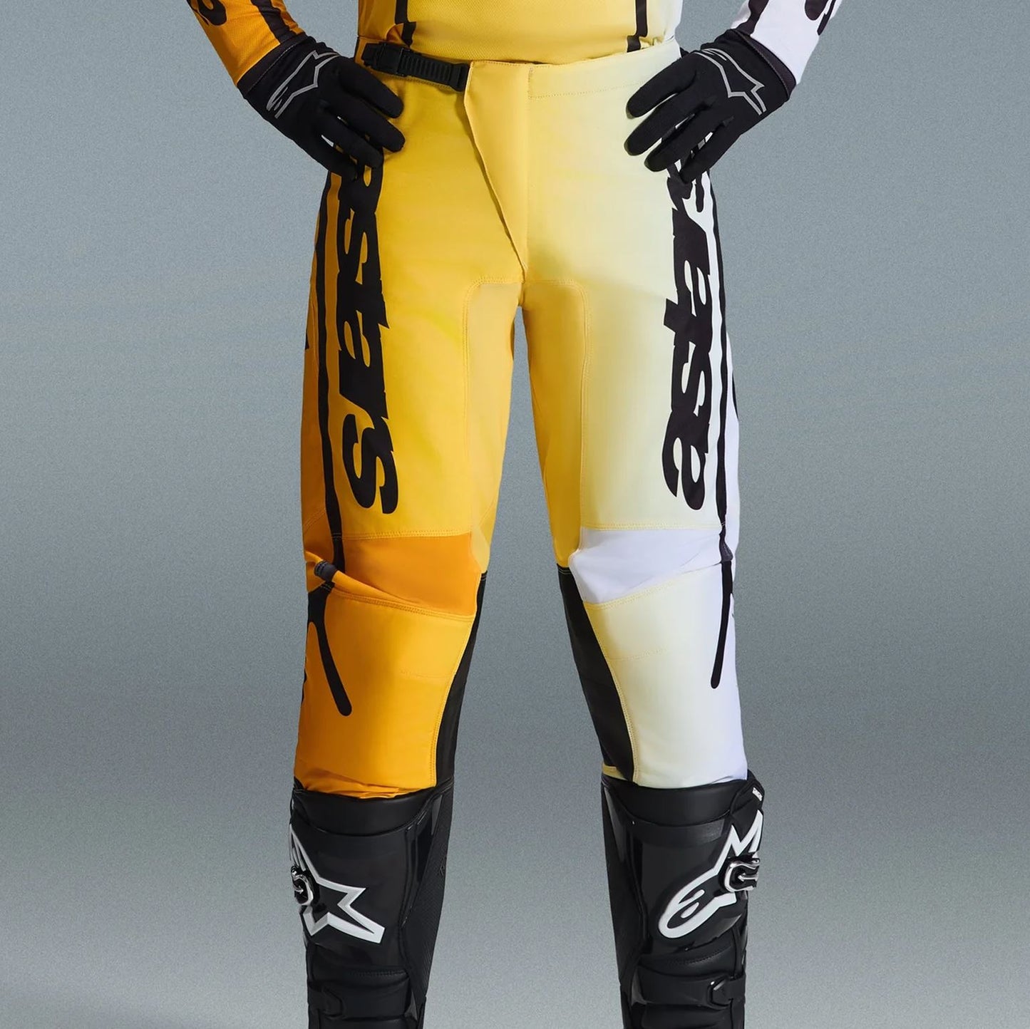 Alpinestars 2026 Fluid Apex Motocross Pants Yellow Black