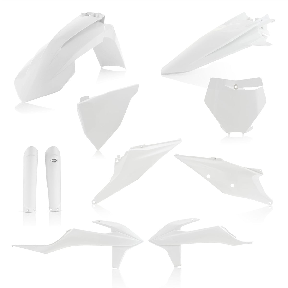 Acerbis Full Plastic Kit White 0023479.030