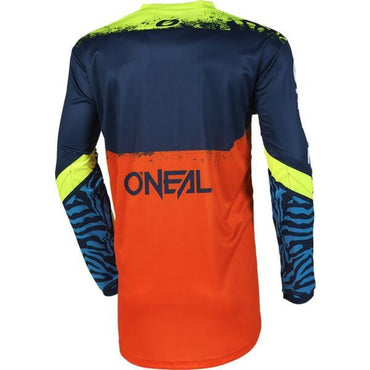 O'Neal 2025 Motocross Jersey Element Shocker Youth Blue Orange