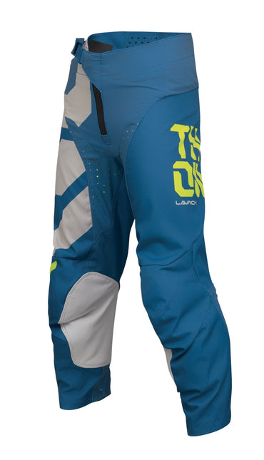 Thor 2025 Motocross Race Pants Youth Launchmode Forge Blue