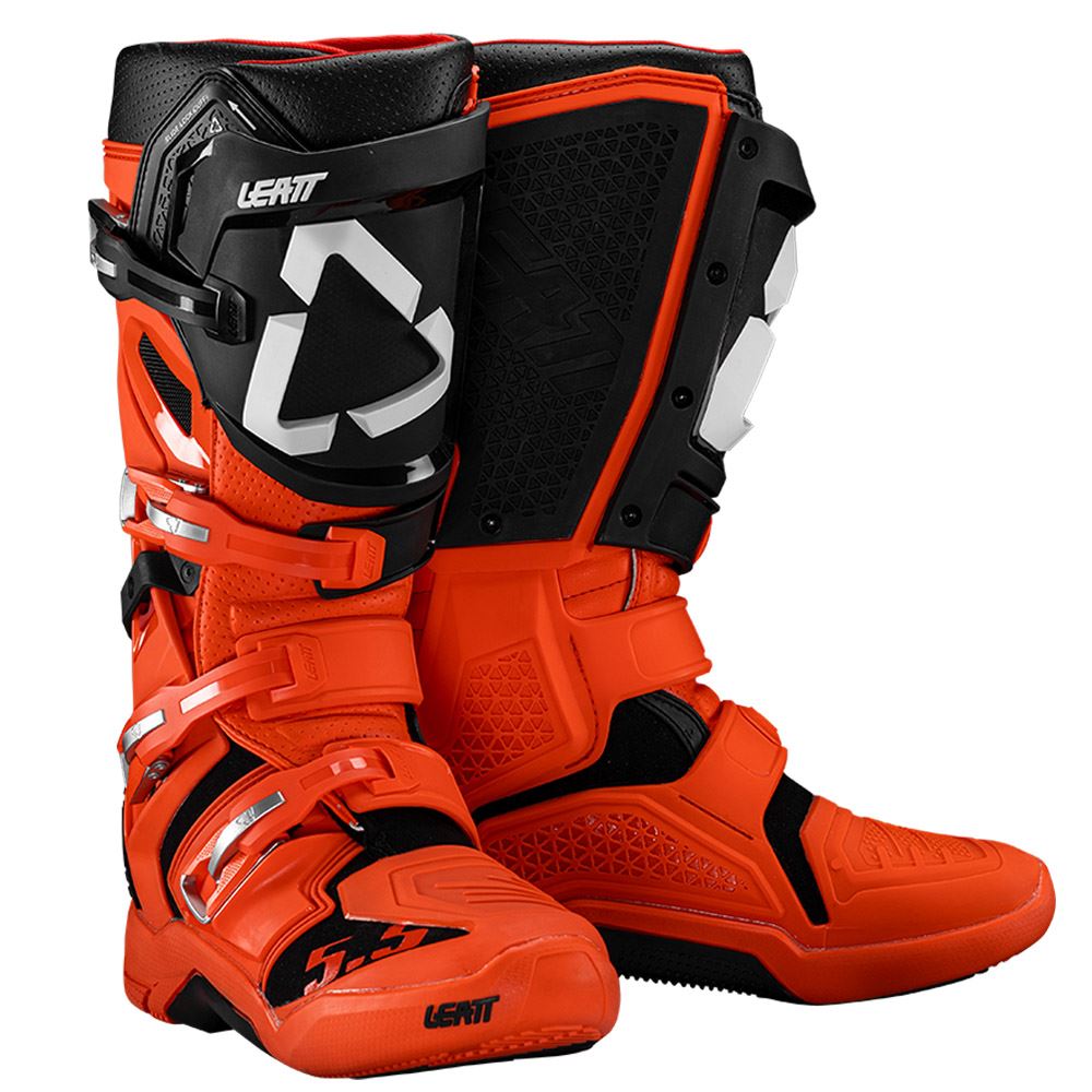 Leatt 2026 Motocross Boots 5.5 Flexlock Orange