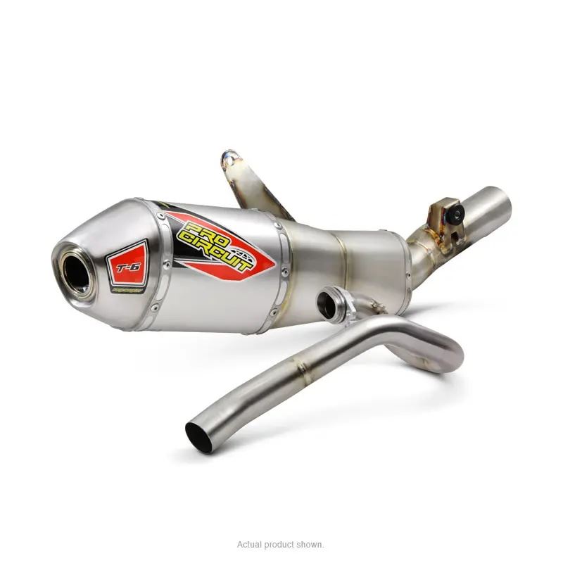 Pro Circuit T-6 Stainless Exhaust System For Honda CRF 450RX 2021-2025