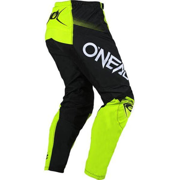 O'Neal 2025 Motocross Pants Element Racewear Black Neon Yellow