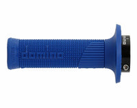 Domino D100 Blue D-Lock MX Grips W/Push Pull Pulley Motocross Off-Road Enduro
