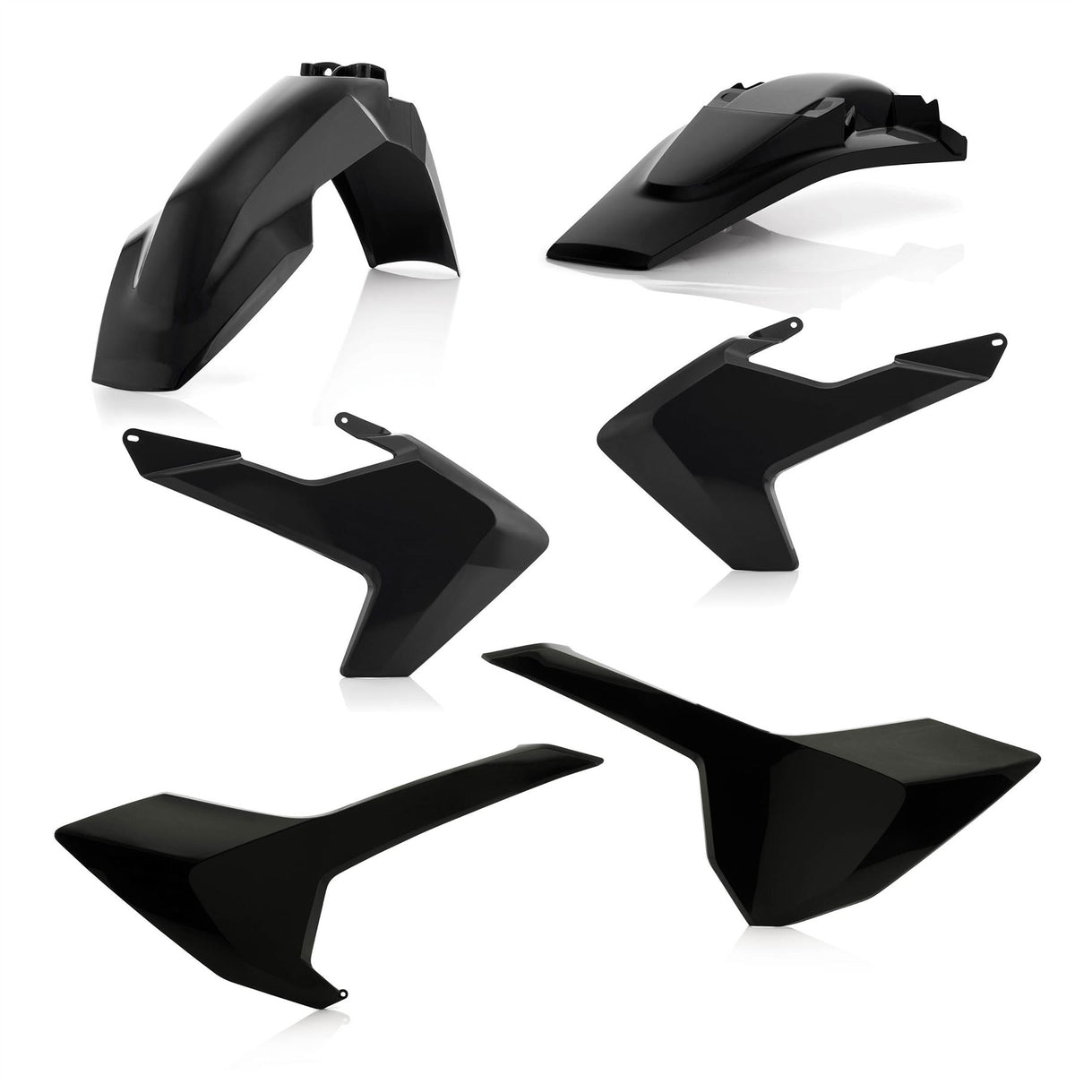 Acerbis Plastic Kit Black 0021830.090