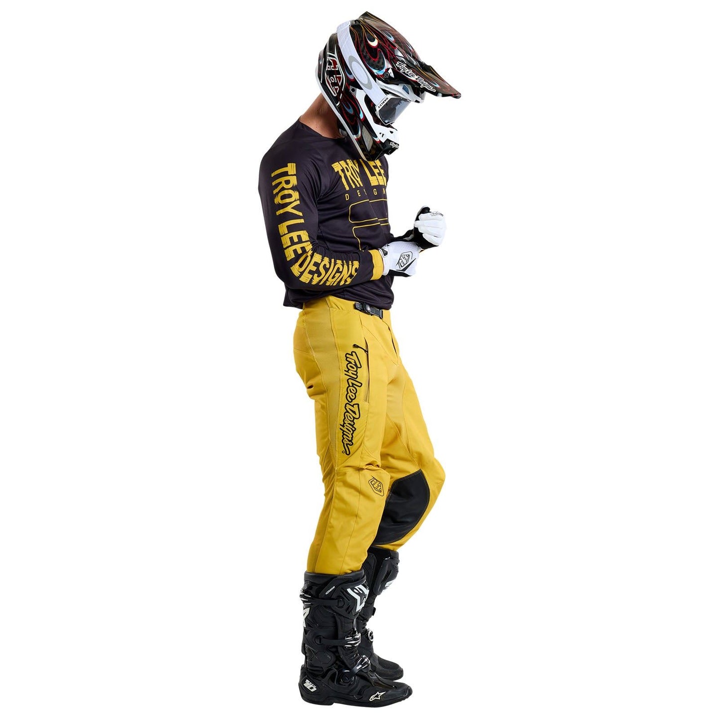 Troy Lee Designs Spring 2025 MX Combo Kit GP PRO Step Up Black Gold